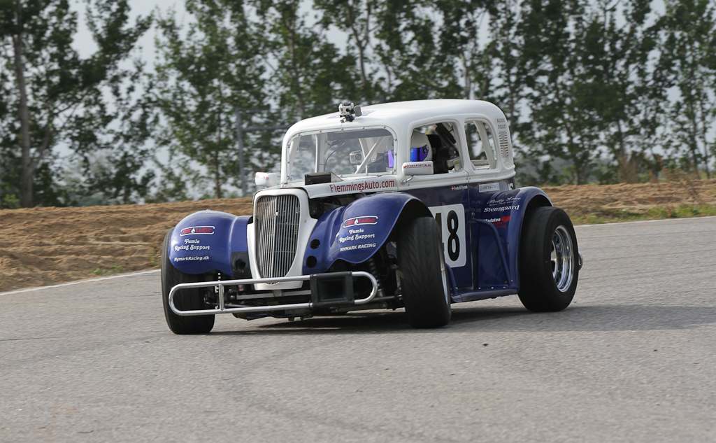 Lidt understyring på en ellers god omgang.
(Foto: Motorsporten.dk)